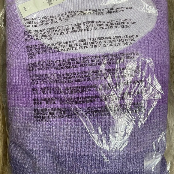 Purple strip sweater from gap - Picture 2 of 3